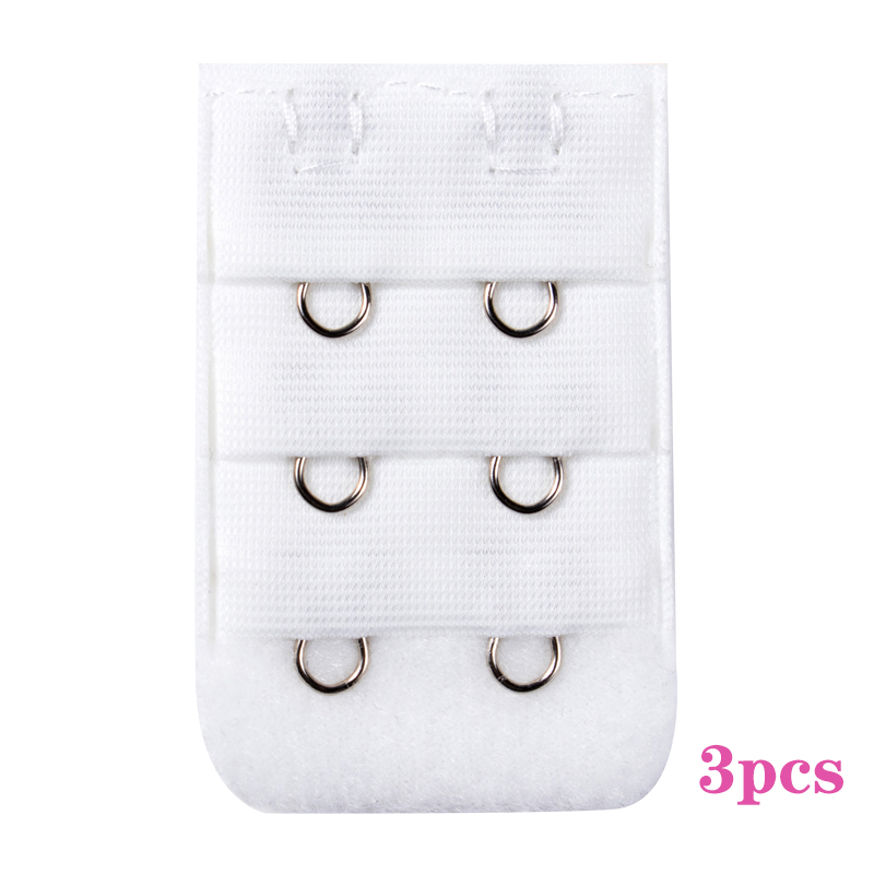 Akayes 3pcs Bra Extenders Strap Extension 3 Hooks 2 Rows Intimates Lengthened Bra Hook Extenders Women Intimates Accessories