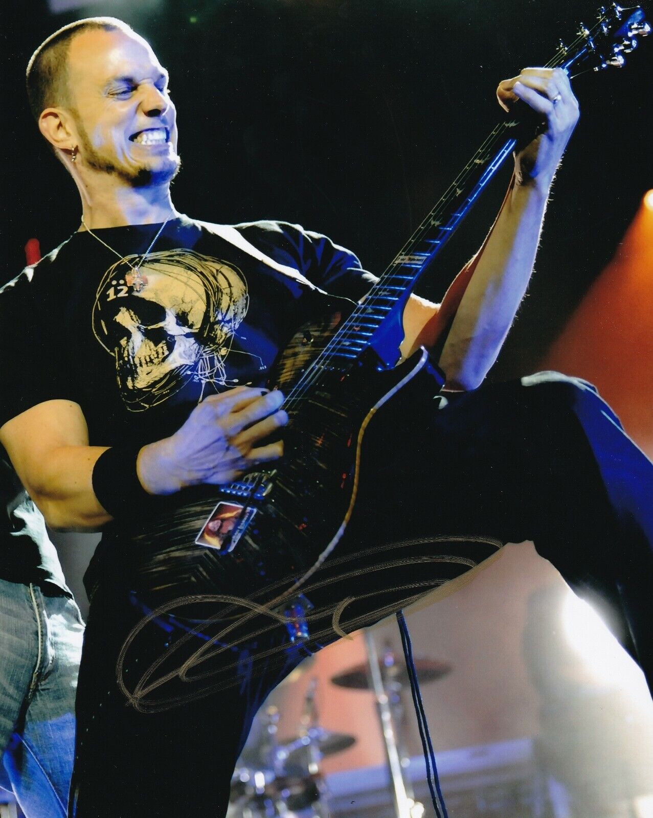 Mark Tremonti REAL hand SIGNED Photo Poster painting #5 COA Autographed CREED Alter Bridge