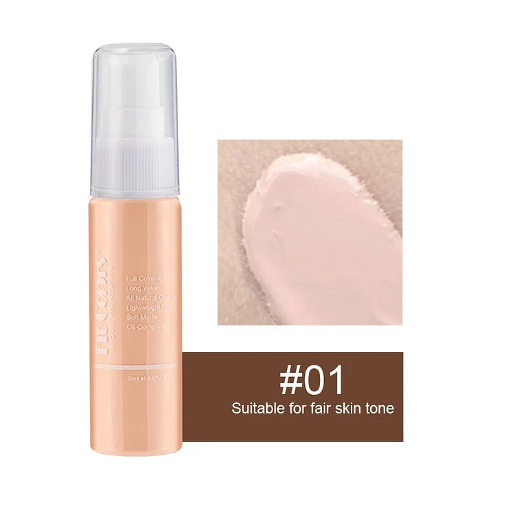 🔥  Professional Makeup Concealer Liquid Foundation 