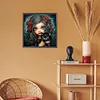 Diamond Painting -DIY Round Drill Girl&Cat