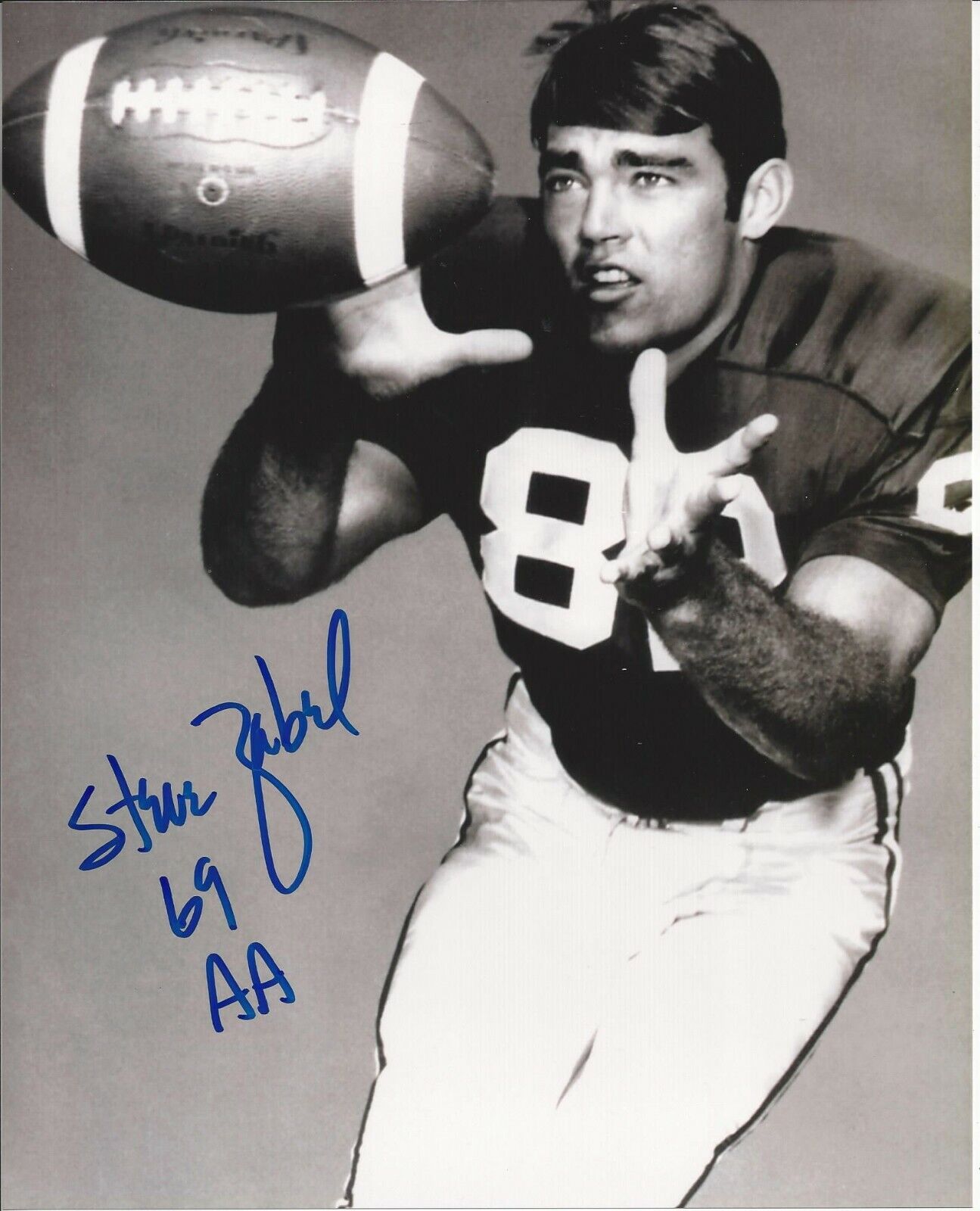 Steve Zabel Autographed 8x10 Oklahoma Sooner#4