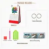 2027 New DIY Diamond Painting Sunflower Desk Calendar Set 12-Month Flip Calendar Design Monthly Planner Office Desktop Decor