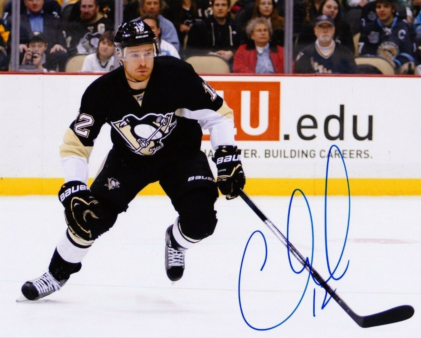 CHUCK KOBASEW autographed SIGNED PITTSBURGH PENGUINS 8X10 Photo Poster painting