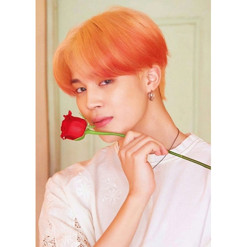 Diamond Painting - Full Round - BTS Idol
