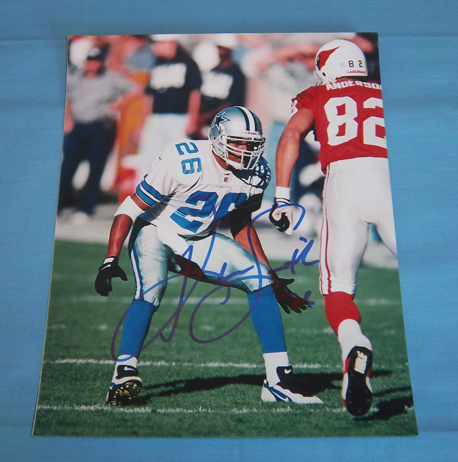 Dallas Cowboys Kevin Smith Signed Autographed 8x10 Photo Poster painting Texas A&M Super Bowl E