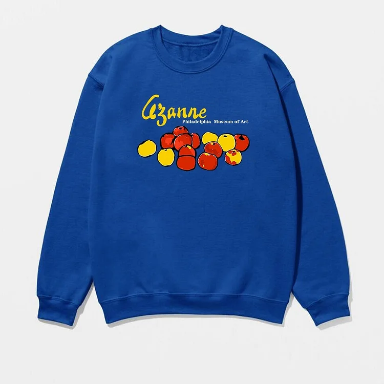 Fitvitalsupplement 2025 Autumn Terry Cotton Autumn Unisex Sweatshirts Crewneck Loose Long Sleeve Pullover Vintage Style Casual Sweatshirts