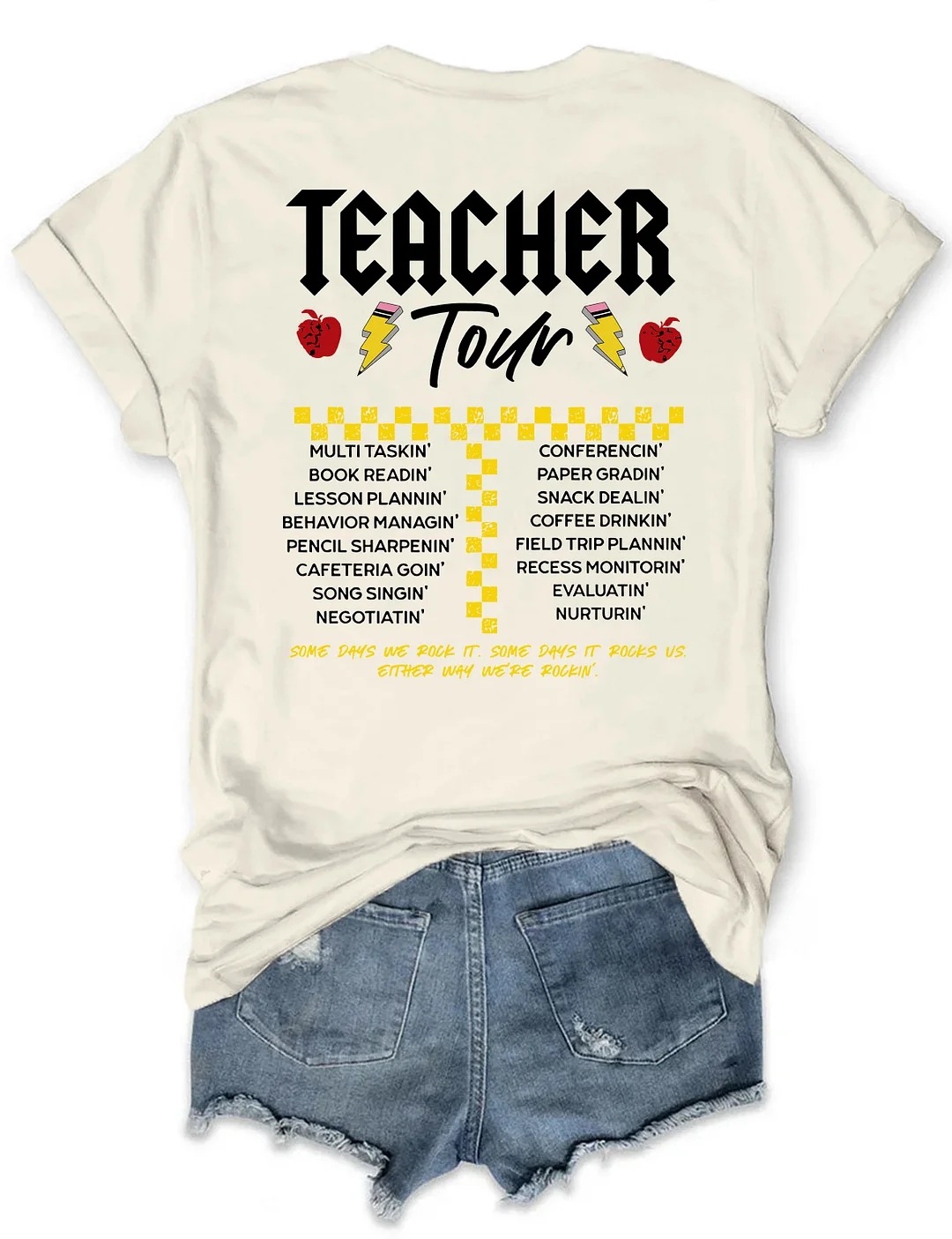 ABCD Teacher Tour T-shirt