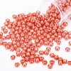 Cross Stitch Bead Embroidery Accessories 2.0mm Metallic Glass Round Beads DI Beads Suitable For 11ct Canvas Hairpin Bracelet Necklace Jewelry Accessories