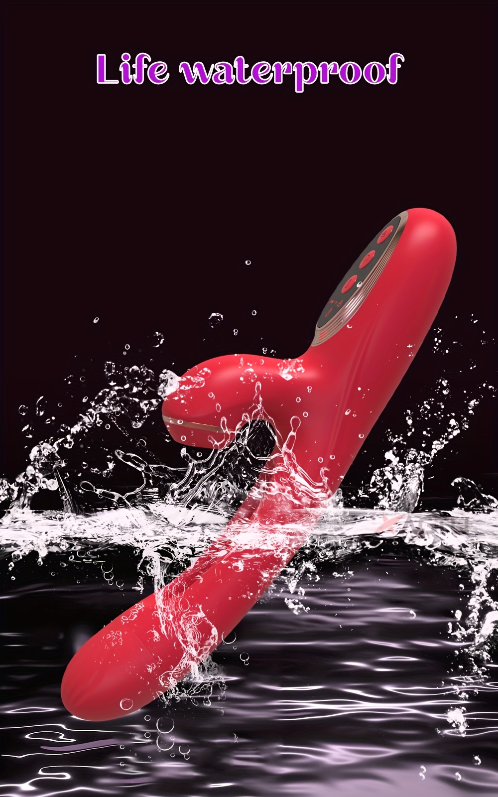 Rabbit Sucking Vibrator with 10 Vibration Modes