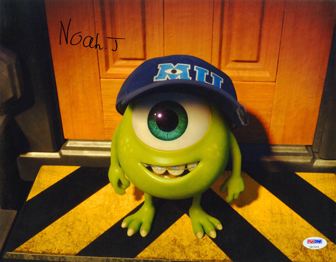 Noah Johnston SIGNED 11x14 Photo Poster painting Mike Monsters University PSA/DNA AUTOGRAPHED
