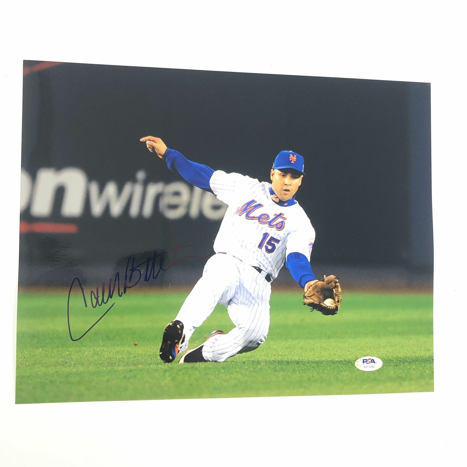 Carlos Beltran signed 11x14 Photo Poster painting PSA/DNA New York Mets Autographed