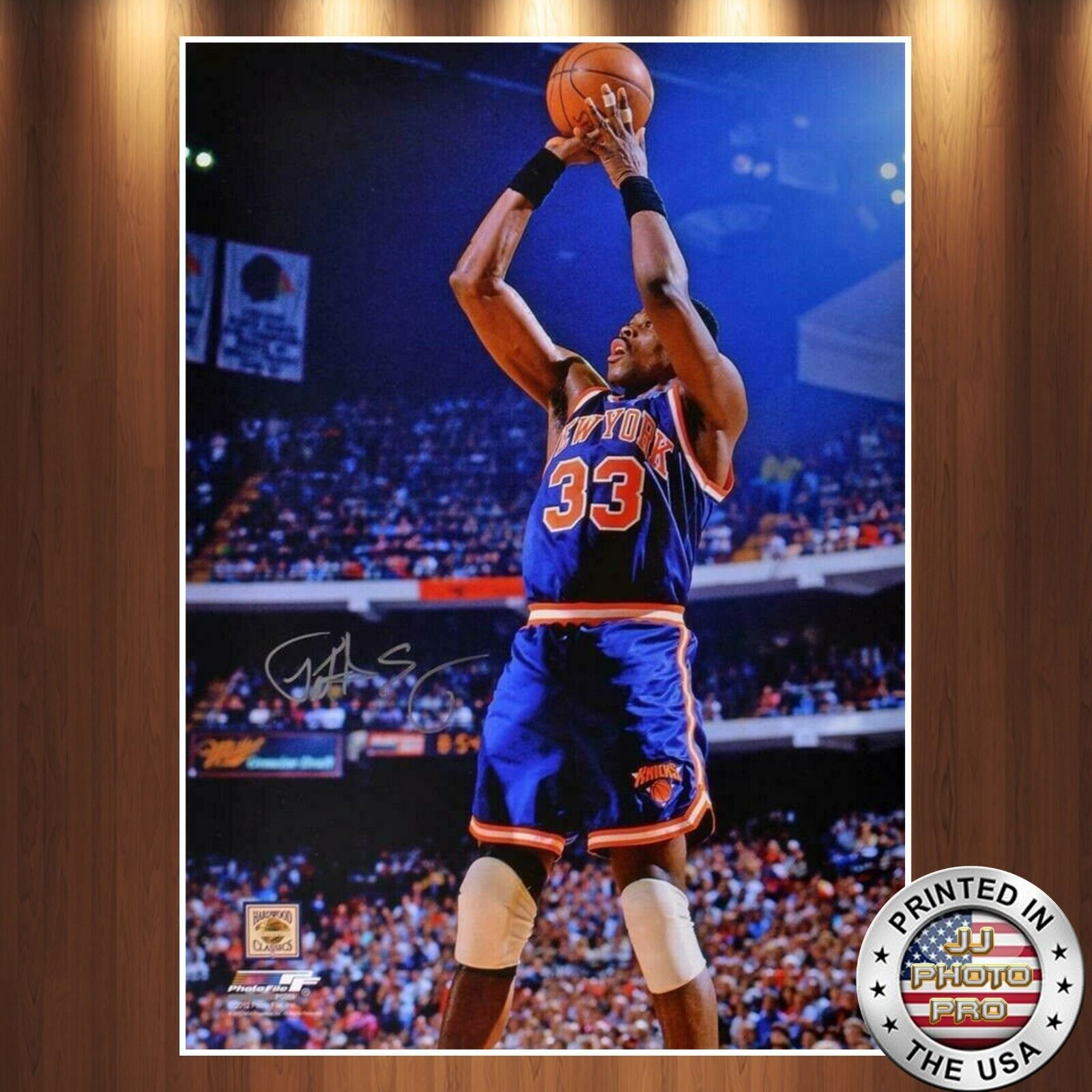 Patrick Ewing Autographed Signed 8x10 Photo Poster painting (Knicks HOF) REPRINT