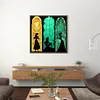 Disney Princess Silhouettes-Full Round Diamond Painting 30*30CM