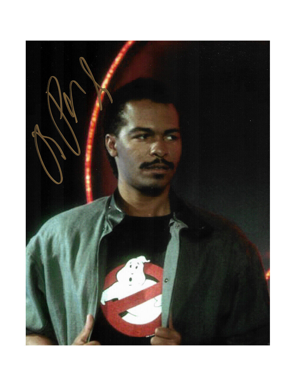 8x10 Ghostbusters Print Signed by Ray Parker Jr. 100% Authentic With COA