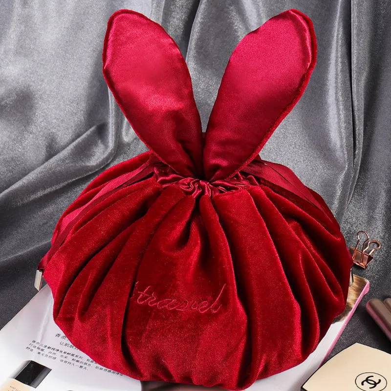 Last Day Promotion! 🎅Rabbit Cosmetics Pouch-Buy 4 Get Extra 15% OFF