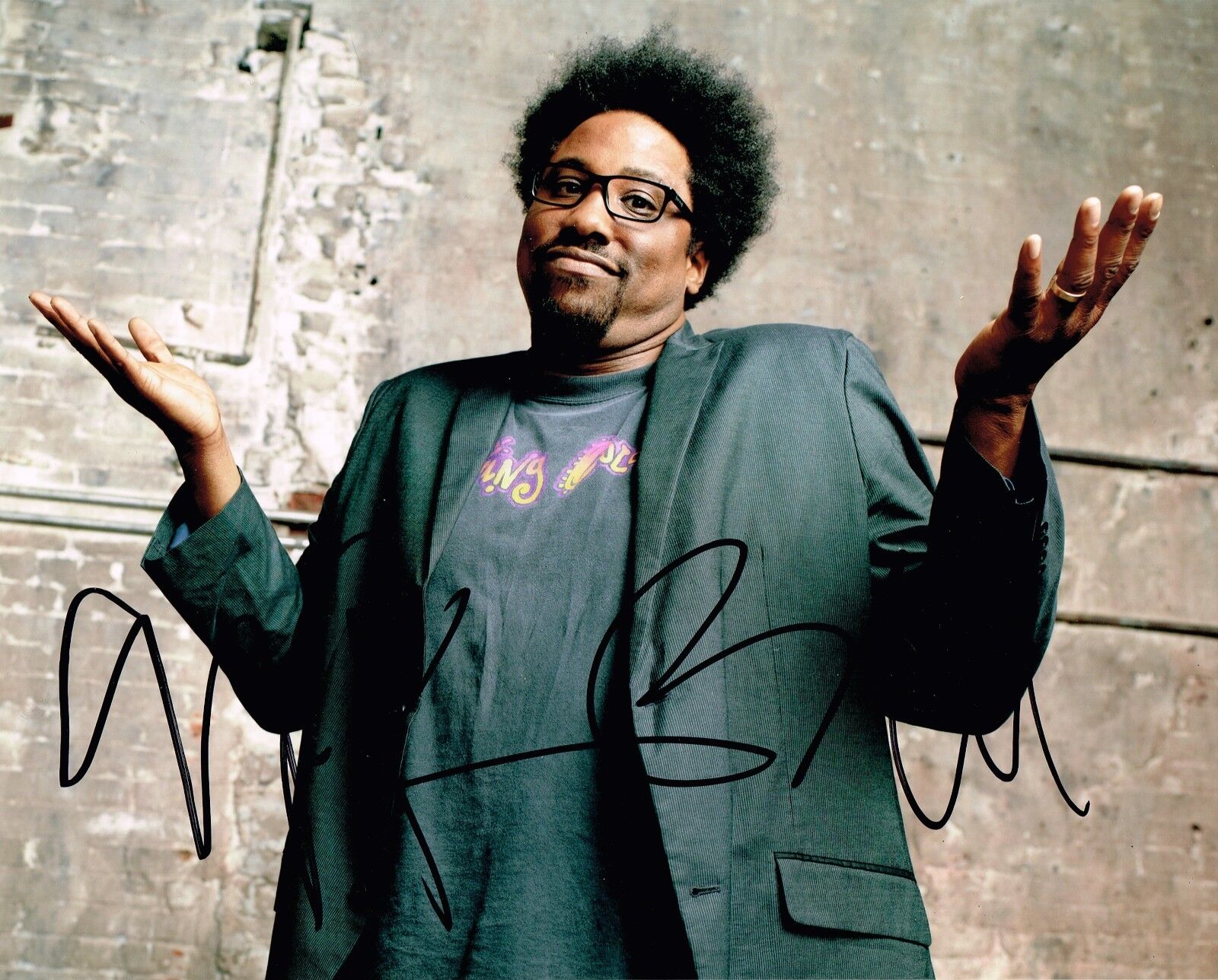 W. Kamau Bell Hand Signed Autograph 8x10 Photo Poster painting In Person Proof United Shades