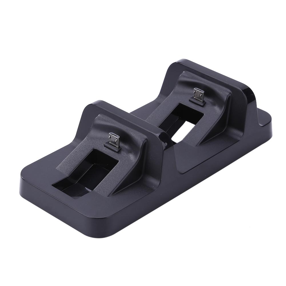 

DC 5V Mini Dual Chargers USB Dual Charging Dock Charger for PS4 Controller, 501 Original