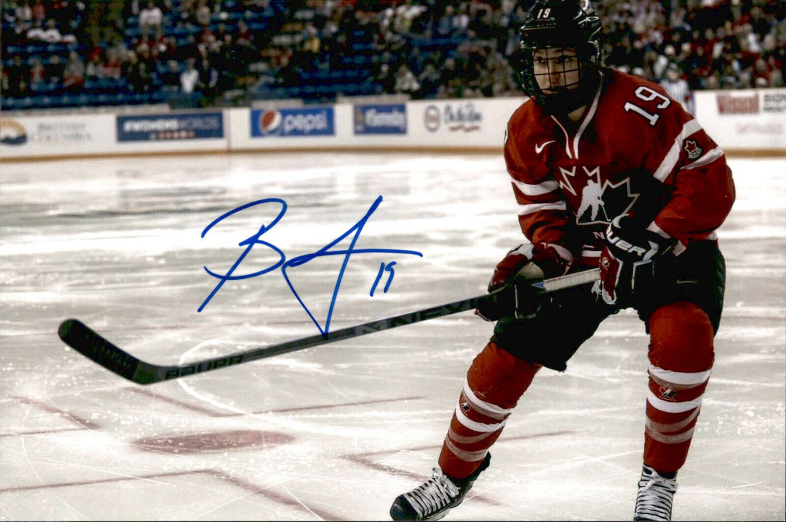 Brianne Jenner SIGNED 4x6 Photo Poster painting WOMEN'S HOCKEY / TEAM CANADA #3