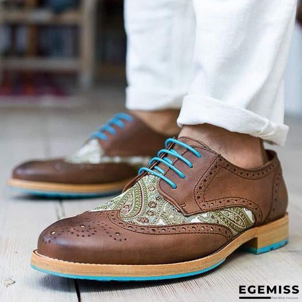Handmade Silk Dragon Pattern Oxford Shoes | EGEMISS