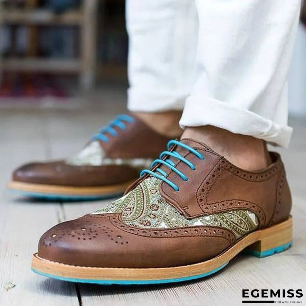 Handmade Silk Dragon Pattern Oxford Shoes | EGEMISS
