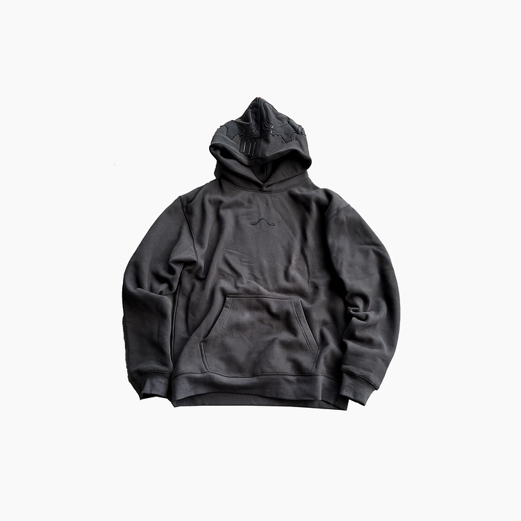Nel Dark Grey Hoodie