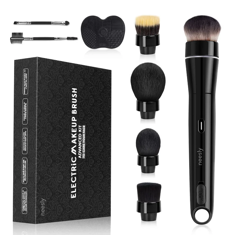 Neesly Electric Makeup Brush Sets