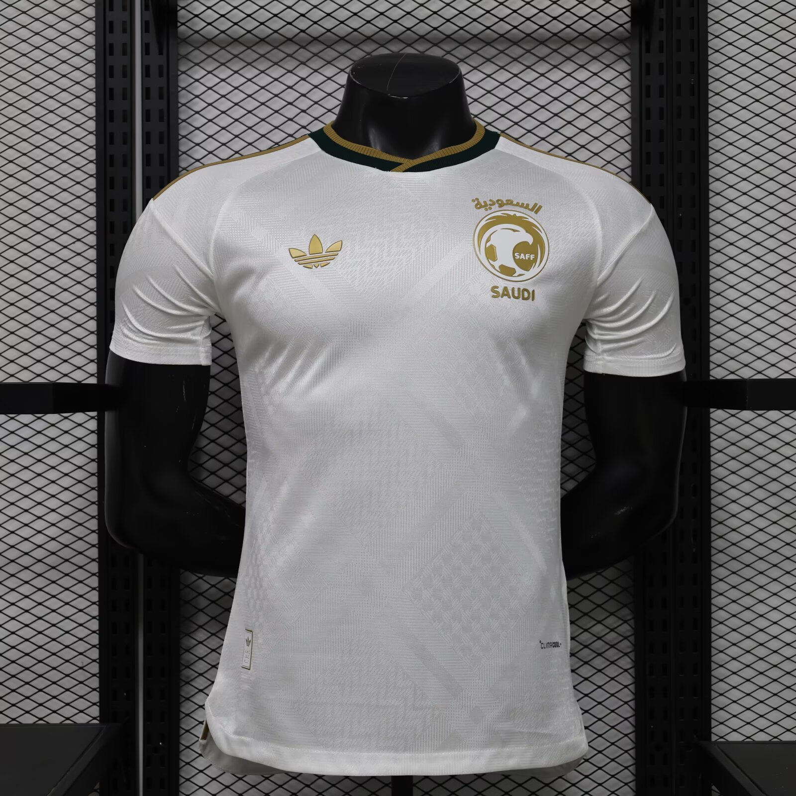 2026 Player Version Saudi Arabia National Team Away Football Jersey（The player version jersey is a bit tight, please pay attention to the size selection）