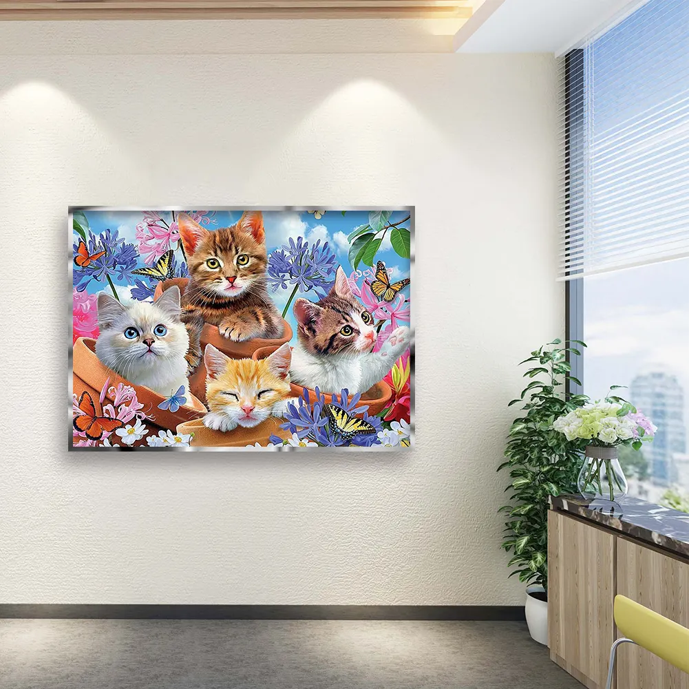 Diamond Painting - Full Round Drill - Cat(40*30cm)