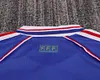 1998 Retro France Home Football Shirt 1:1 Thai Quality Kids Size
