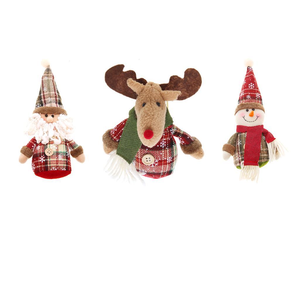 

Christmas Santa Claus Dolls Supermarket Hotel Window Ornaments Decoration, Mg1845.03, 501 Original