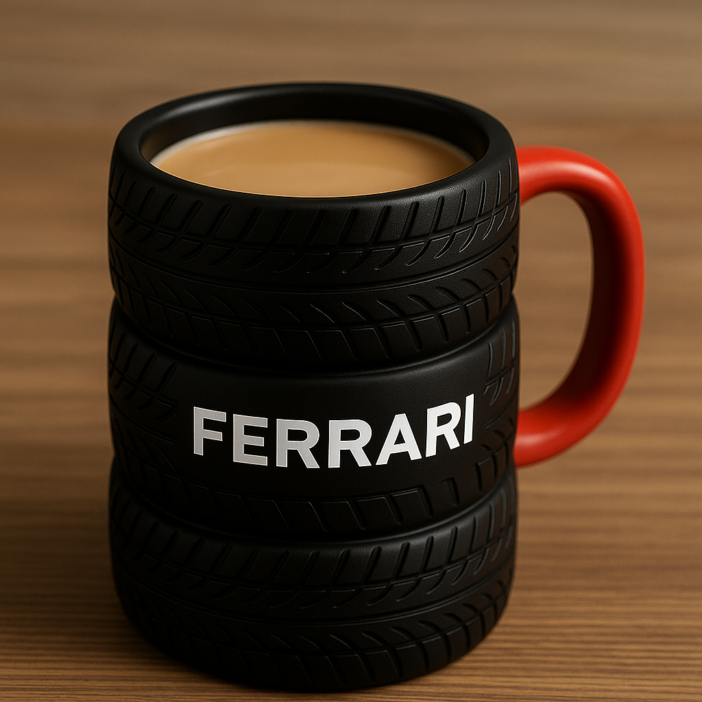 F1 Tire Mug