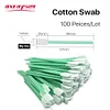 100pcs Industry Cotton Swab Cleaning Tools Anti-static Dust Off Nonwoven Fiber Laser Tools for Lens Protective Window