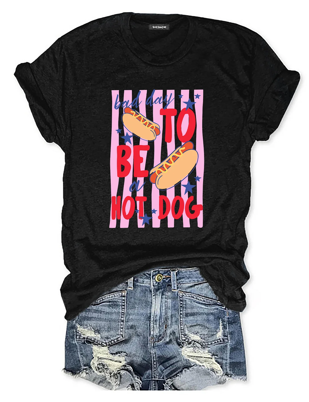 Bad Day To Be A Hot Dog T-shirt
