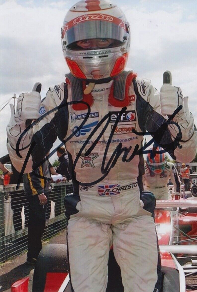 Adam Christodoulou Hand Signed 6x4 Photo Poster painting - Racing Autograph 6.