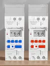 Wide Voltage AC 85-265V Astronomical Timer Switch Din Rail Sunrise Sunset Timer