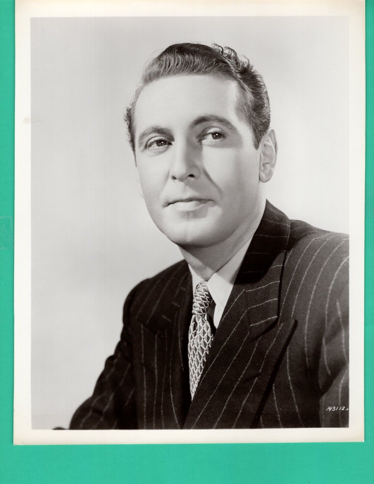 ALLAN JONES Actor Movie Star Promo 1940's Vintage Photo Poster painting 8x10