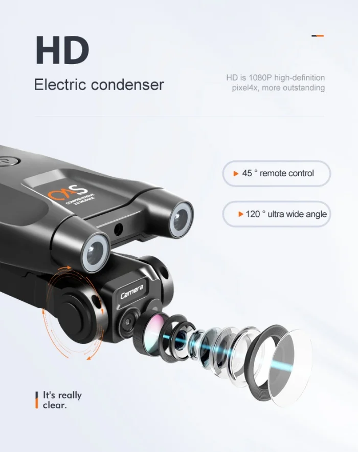 Drone Optical Flow Aerial Photography Flying Vehicle Dual Camera Obstacle Avoidance Remote Control Aircraft Toy