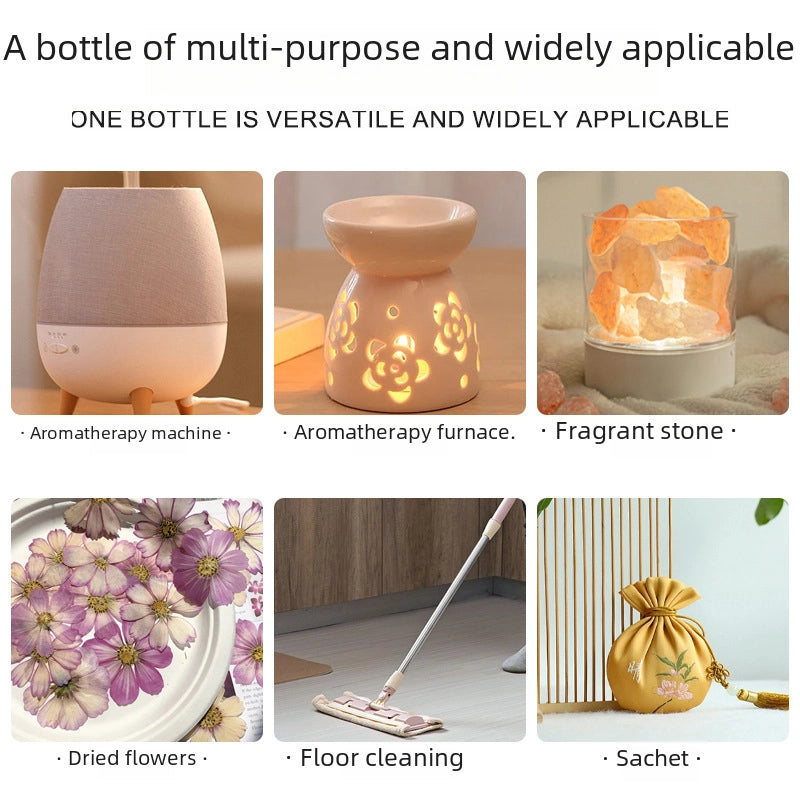 12 Pieces Humidifier Diffuser Dropper Aromatherapy Essential Oil Bedroom Relaxation Soothing Fragrance Source Factory 24 Flavor Plant Essential Oil