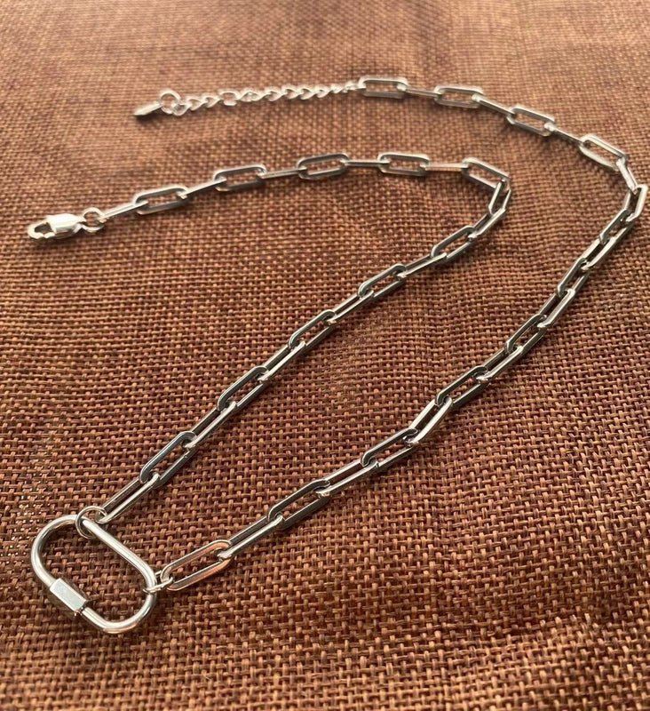 1 Piece Titanium Steel 40+5cm Jewelry Accessories