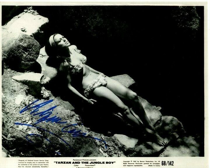 ALIZA GUR Signed Autographed TARZAN AND THE JUNGLE BOY MYRNA Photo Poster painting