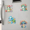 6Pcs Schildkr&ouml;te - 5d DIY Handwerk Aufkleber Magnet