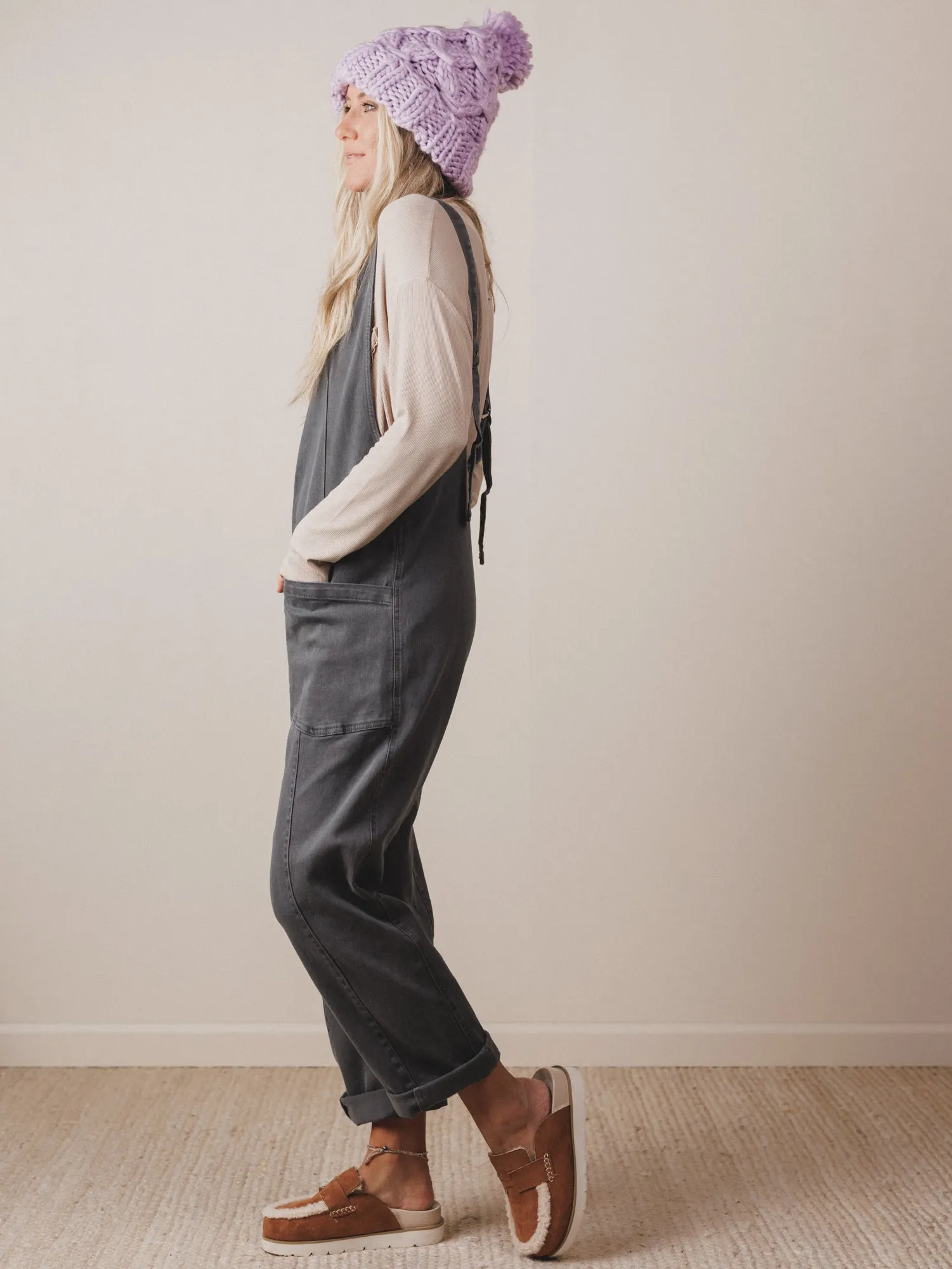 Riverbend Crossing Jumpsuit  - Ash Black