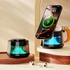 Multifunctional Magnetic Suction Wireless Charger Bluetooth Speaker