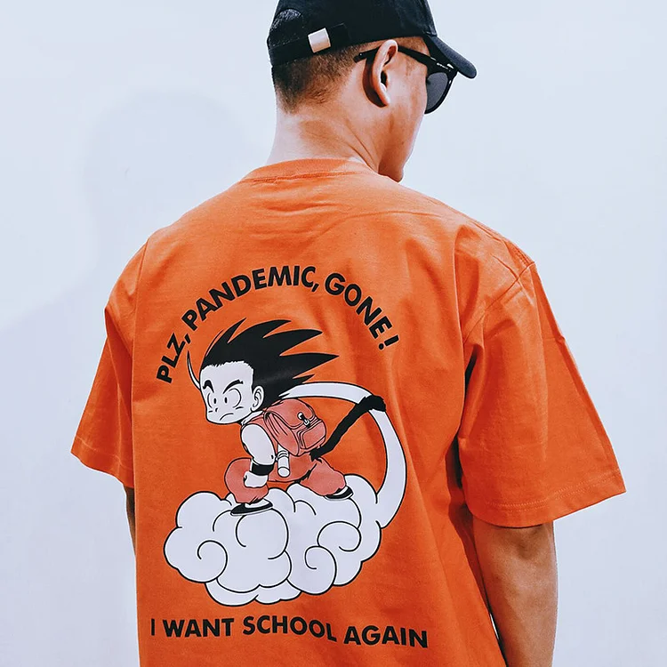Pure Cotton Dragon Ball Retro T-shirt weebmemes