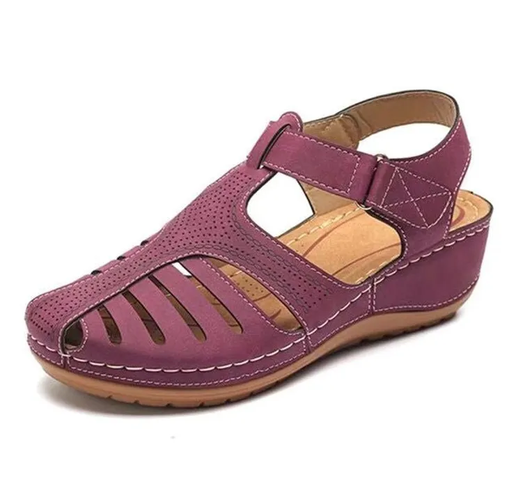 Breakj Breakj Sandals Women's Thick-Soled Summer Hole Shoes Slopes And Thick-Soled Large-Size Octight Fish Sandals