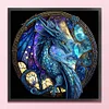 Dragon - 11CT Stamped Cross Stitch 40*40cm