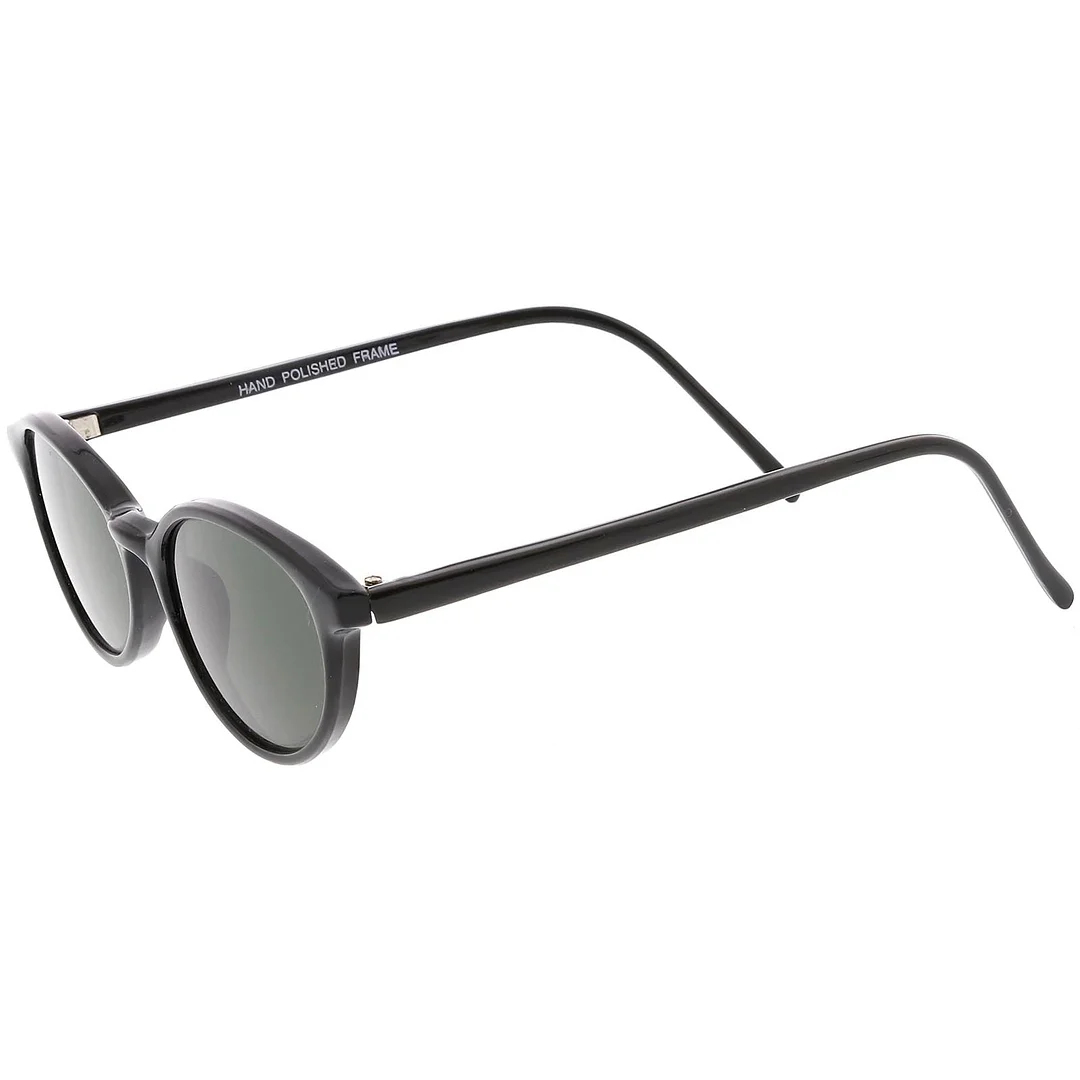 True Vintage Small Horn Rimmed Oval glasses Slim Arms 48mm