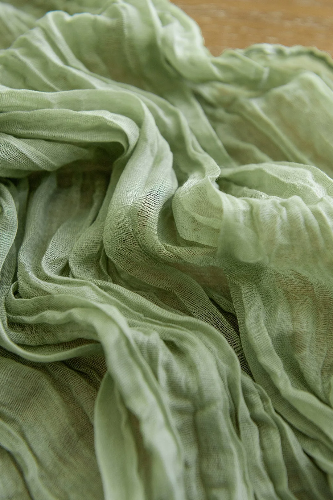 Rustic Gauze Cheesecloth Table Runner 35" w x 10ft/14ft - 15 colors