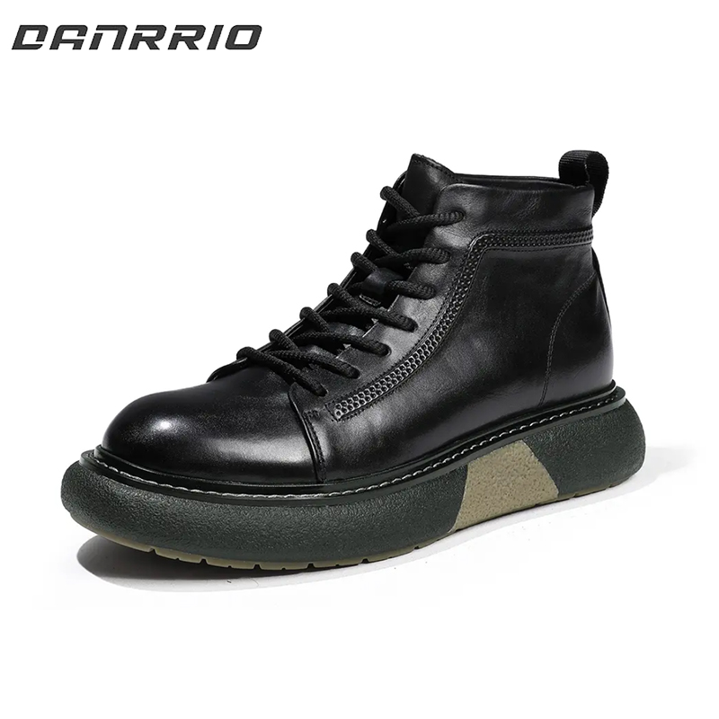 DANRRIO Leather Martin Thermal Fashion Luxury Men's Boots DANRRIO.COM DANRRIO