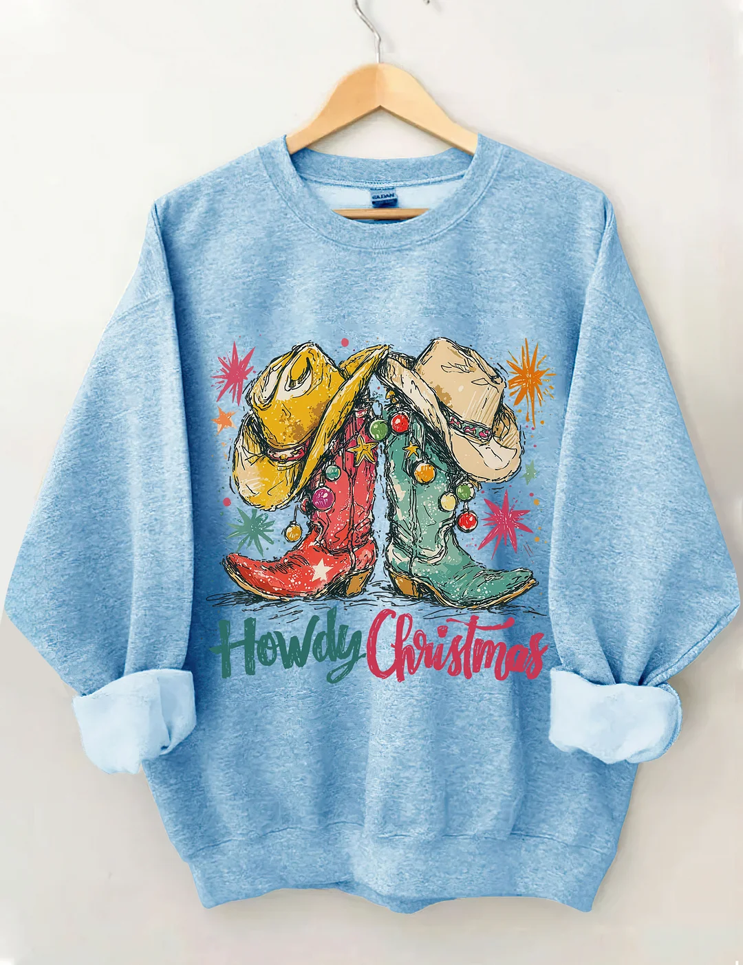Howdy Christmas Sweatshirt